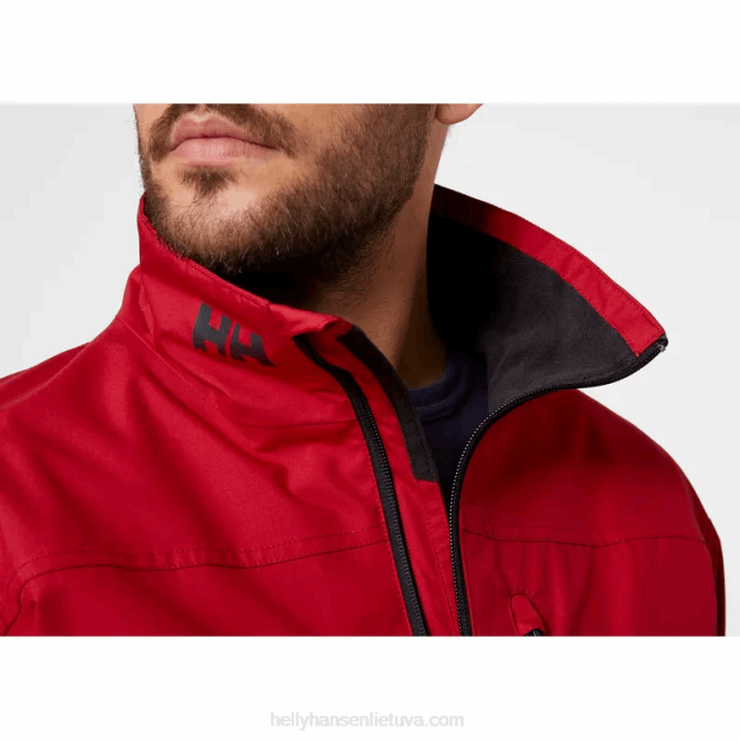 N68230 giacca da marinaio da uomo Helly-Hansen rosso