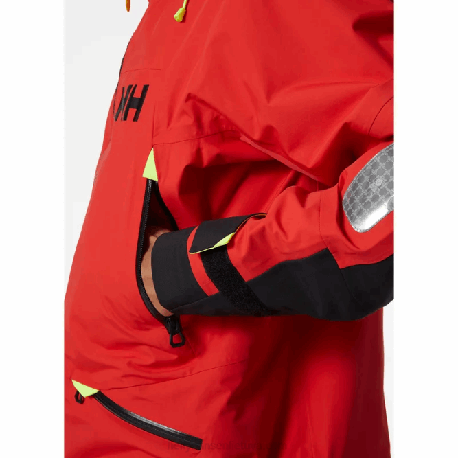 N68247 giacca da vela da uomo aegir race 2.0 Helly-Hansen allarme rosso