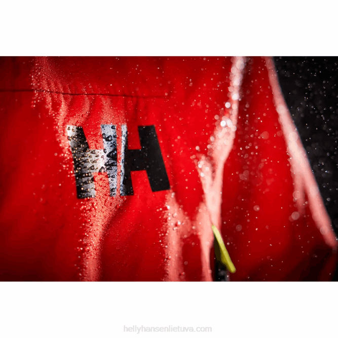 N68247 giacca da vela da uomo aegir race 2.0 Helly-Hansen allarme rosso