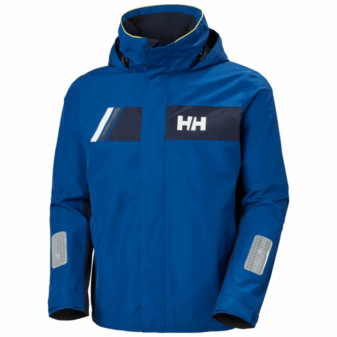 N68255 giacca da navigazione costiera Newport da uomo Helly-Hansen fiordo profondo