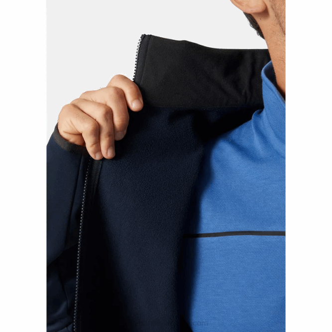 N68260 giacca in pile antivento hp da uomo Helly-Hansen Marina Militare