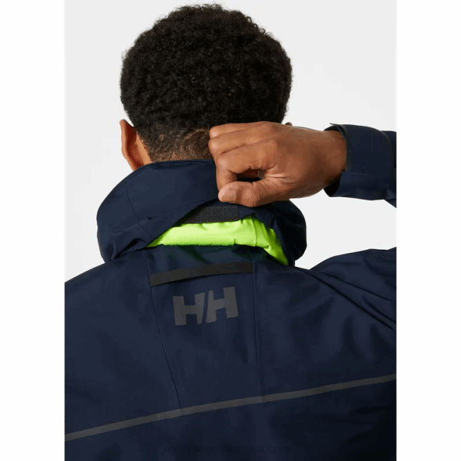 N68264 giacca da vela da uomo hp foil match 2.0 Helly-Hansen Marina Militare