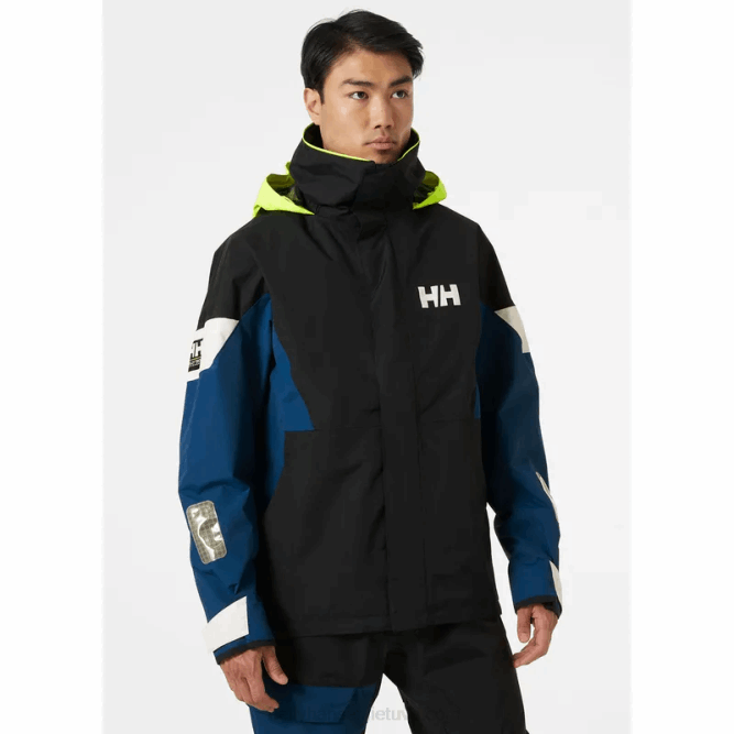 N68277 giacca da vela da regata Newport da uomo Helly-Hansen Marina Militare