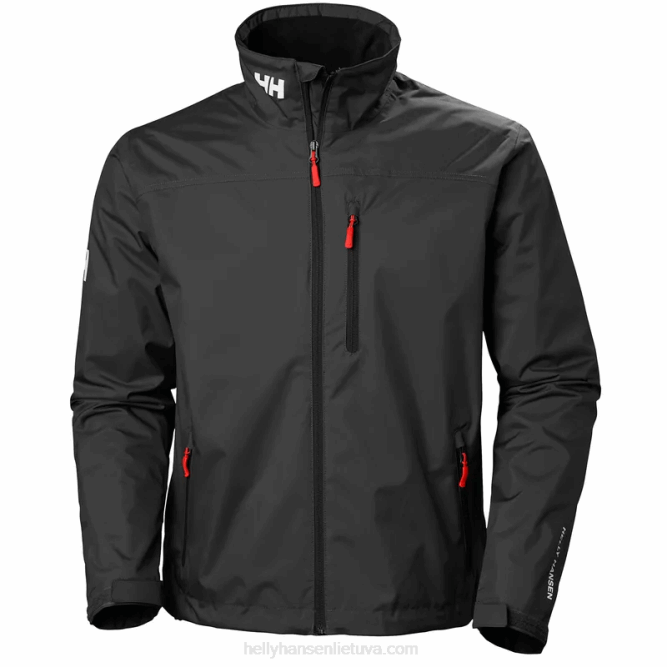 N6827 giacca da vela midlayer da uomo Helly-Hansen nero