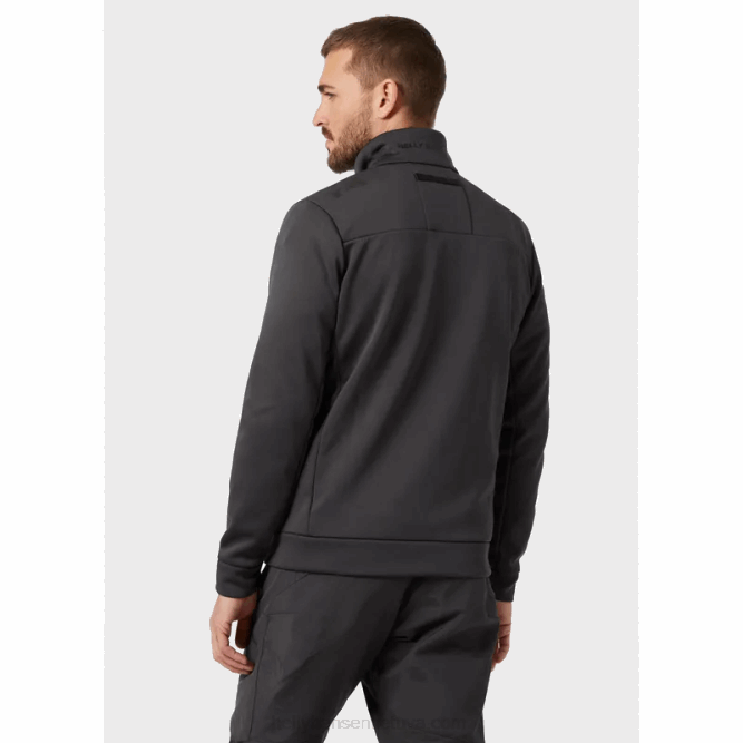 N68299 giacca in pile da uomo Helly-Hansen ebano