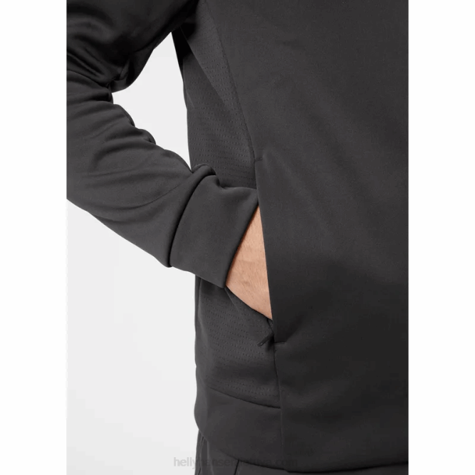 N68299 giacca in pile da uomo Helly-Hansen ebano