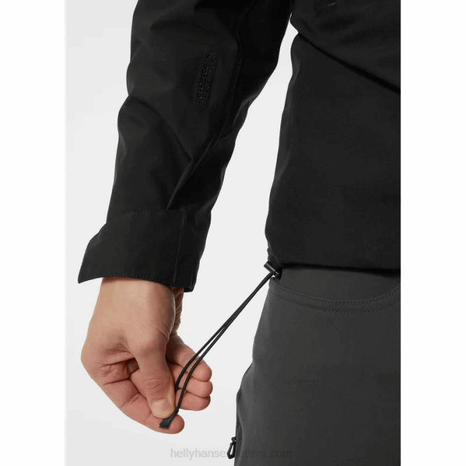 N682180 giacca imbottita banff da uomo Helly-Hansen nero