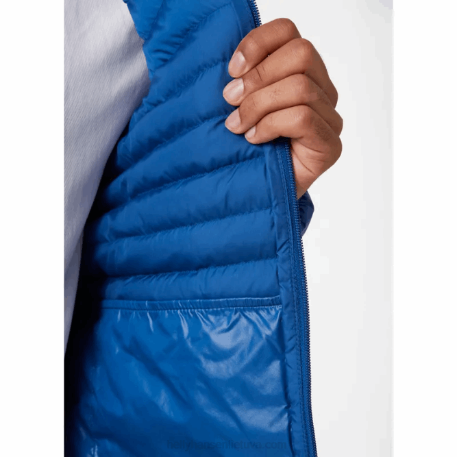 N682225 giacca imbottita con cappuccio sirdal da uomo Helly-Hansen fiordo profondo