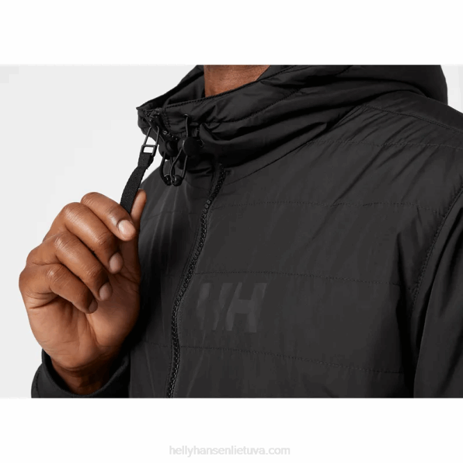 N682319 giacca autunnale isolante attiva da uomo Helly-Hansen nero