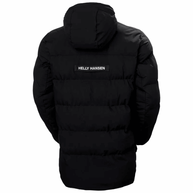 N682402 giacca imbottita imbottita pattuglia da uomo Helly-Hansen nero