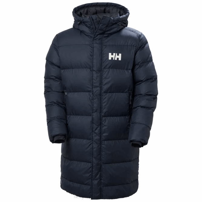 N682339 parka lungo invernale attivo da uomo Helly-Hansen Marina Militare