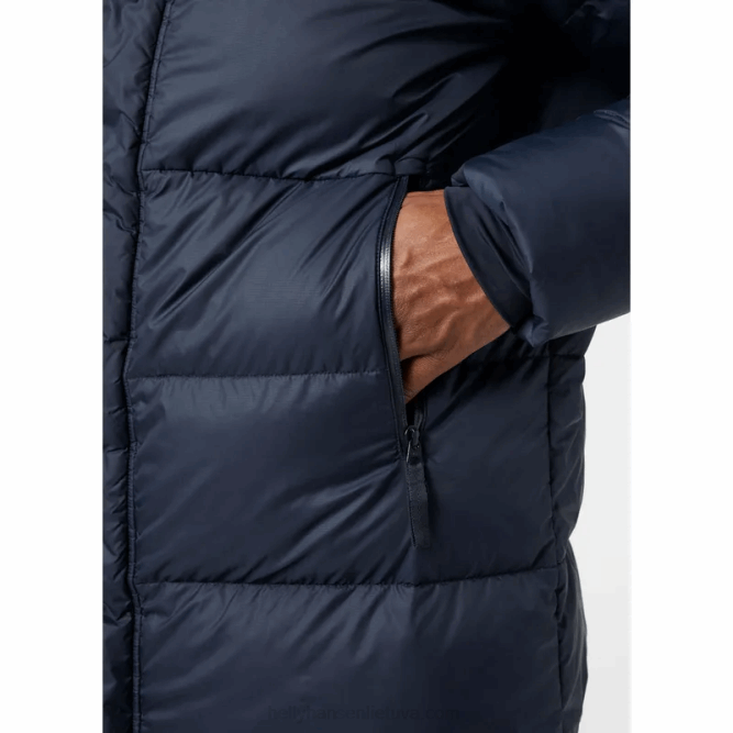 N682339 parka lungo invernale attivo da uomo Helly-Hansen Marina Militare