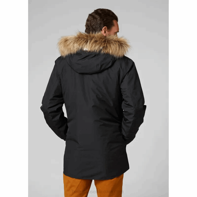 N682373 parka invernale dubliner da uomo Helly-Hansen nero