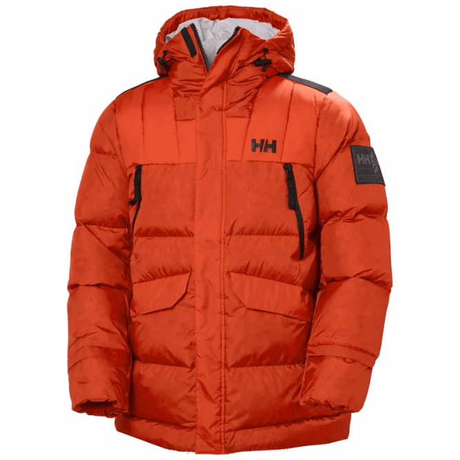 N682377 parka da uomo Arctic Patrol Down Helly-Hansen pattuglia orano