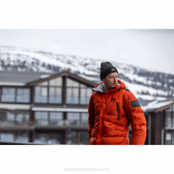 N682377 parka da uomo Arctic Patrol Down Helly-Hansen pattuglia orano