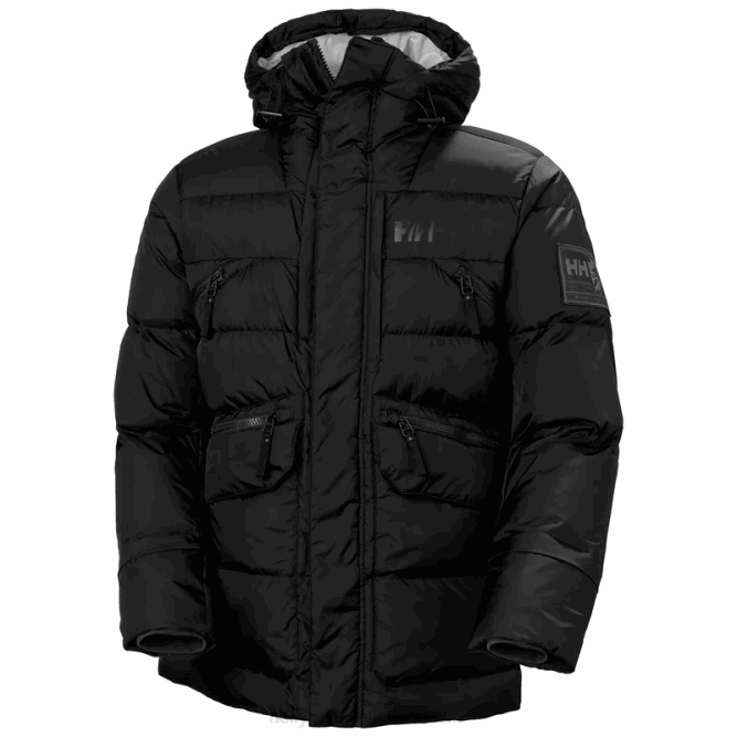 N682383 parka Arctic Patrol h2flow da uomo Helly-Hansen nero