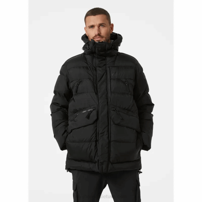 N682383 parka Arctic Patrol h2flow da uomo Helly-Hansen nero