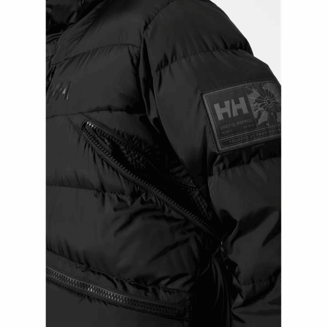 N682383 parka Arctic Patrol h2flow da uomo Helly-Hansen nero