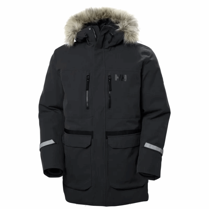 N682385 parka varanger da uomo Helly-Hansen nero