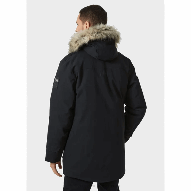 N682385 parka varanger da uomo Helly-Hansen nero