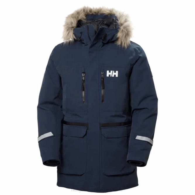 N682386 parka varanger da uomo Helly-Hansen Marina Militare