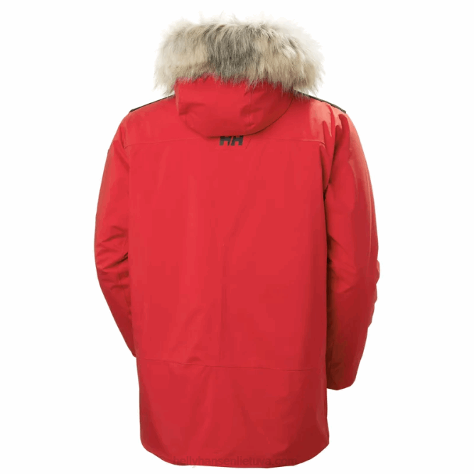 N682391 parka invernale da uomo reine Helly-Hansen rosso