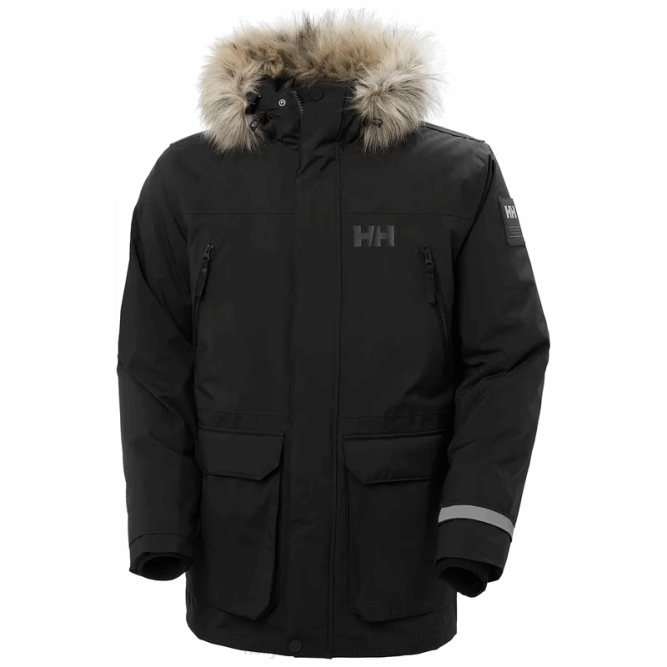 N682392 parka invernale da uomo reine Helly-Hansen nero