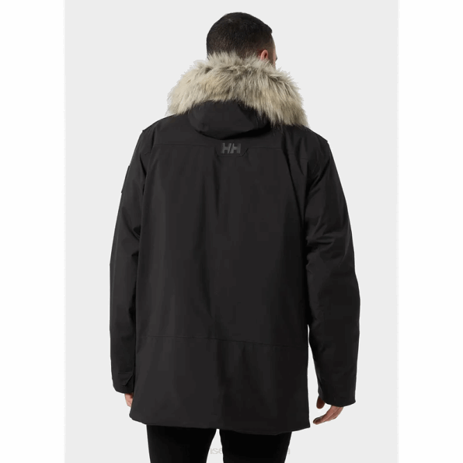 N682392 parka invernale da uomo reine Helly-Hansen nero