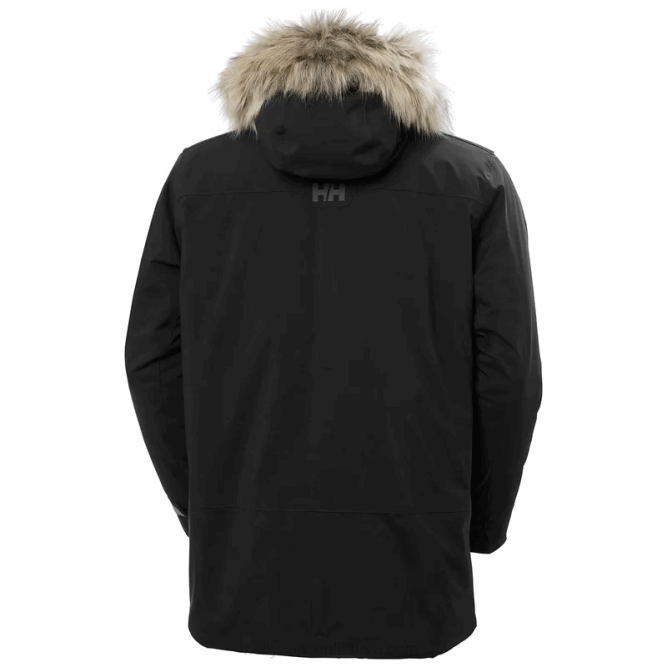 N682392 parka invernale da uomo reine Helly-Hansen nero