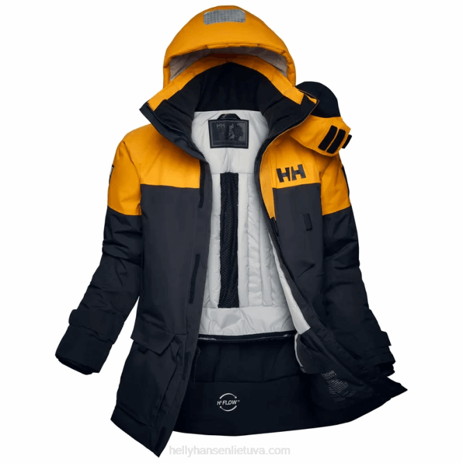 N68253 parka uomo h2flow oceano artico Helly-Hansen lampone