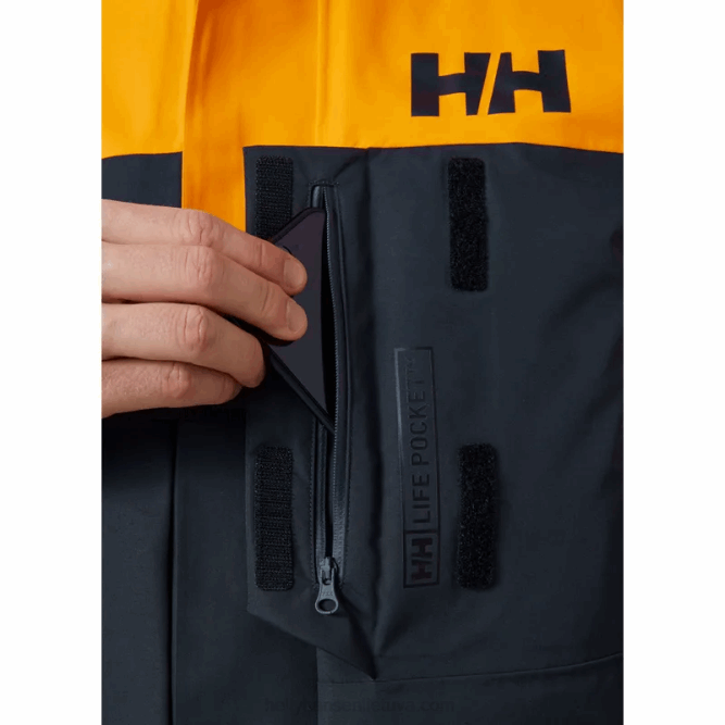 N68253 parka uomo h2flow oceano artico Helly-Hansen lampone