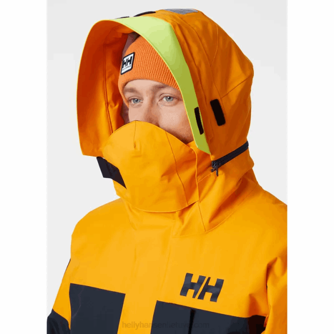 N68253 parka uomo h2flow oceano artico Helly-Hansen lampone