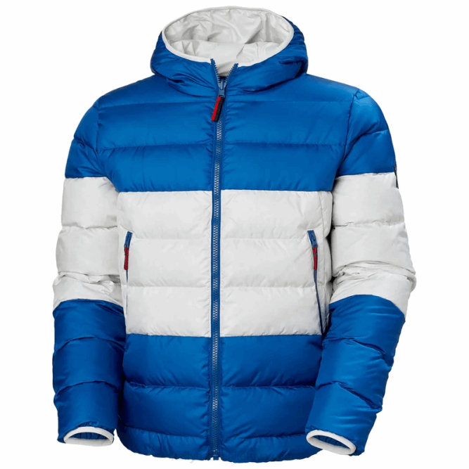 N682328 piumino uomo reversibile rwb Helly-Hansen fiordo profondo