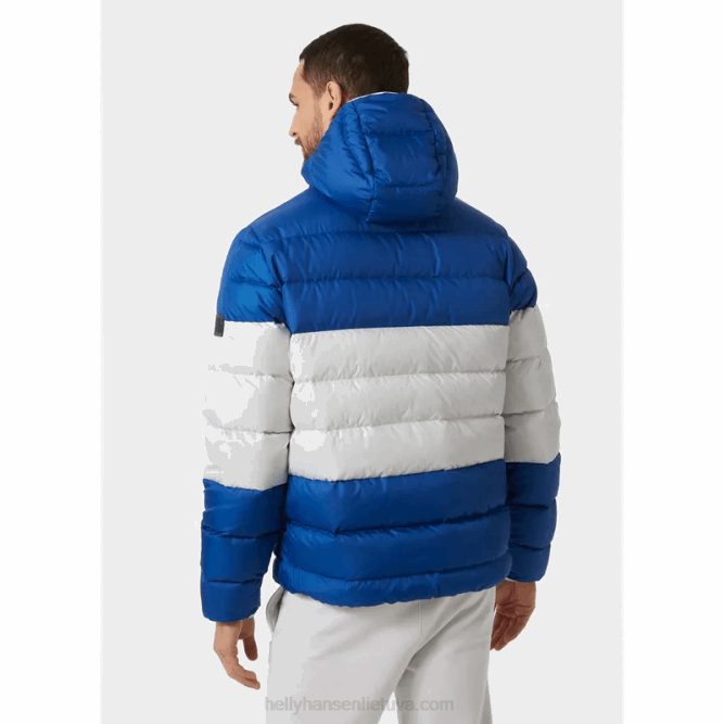 N682328 piumino uomo reversibile rwb Helly-Hansen fiordo profondo