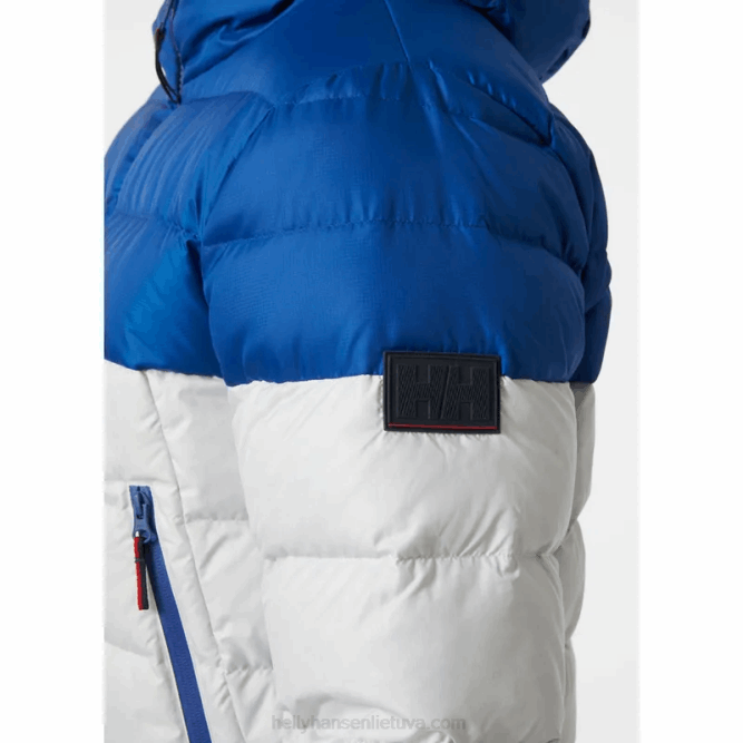 N682328 piumino uomo reversibile rwb Helly-Hansen fiordo profondo