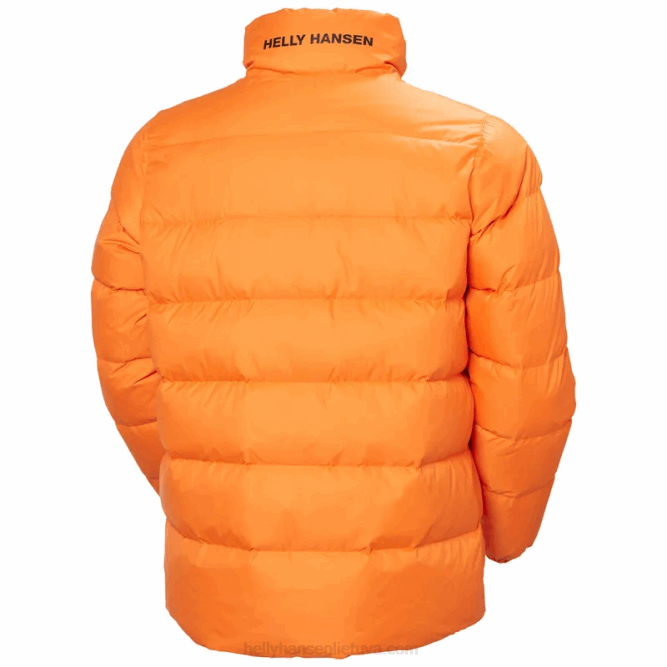 N682342 piumino uomo hh reversibile Helly-Hansen papavero arancione