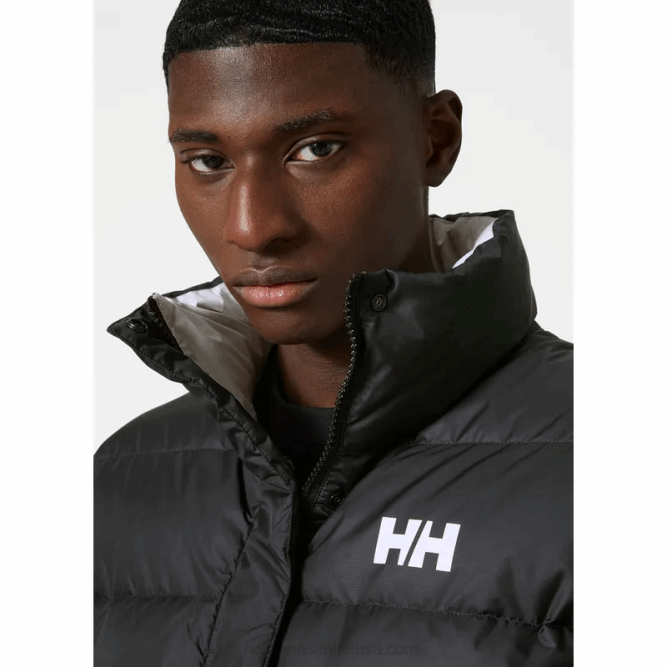 N682343 piumino uomo hh reversibile Helly-Hansen nero