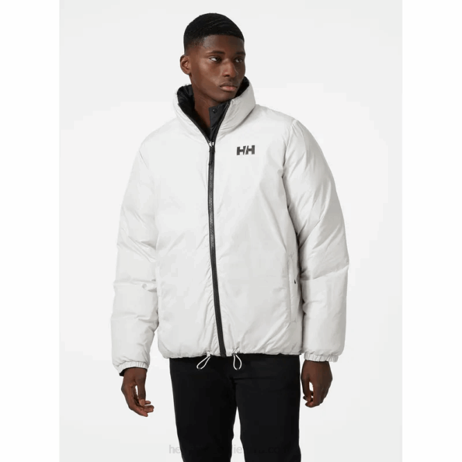 N682343 piumino uomo hh reversibile Helly-Hansen nero