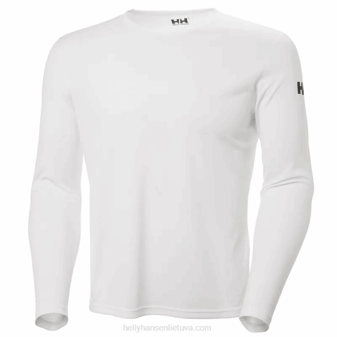 N6821028 maglia tecnica da uomo a manica lunga hh Helly-Hansen grigio chiaro
