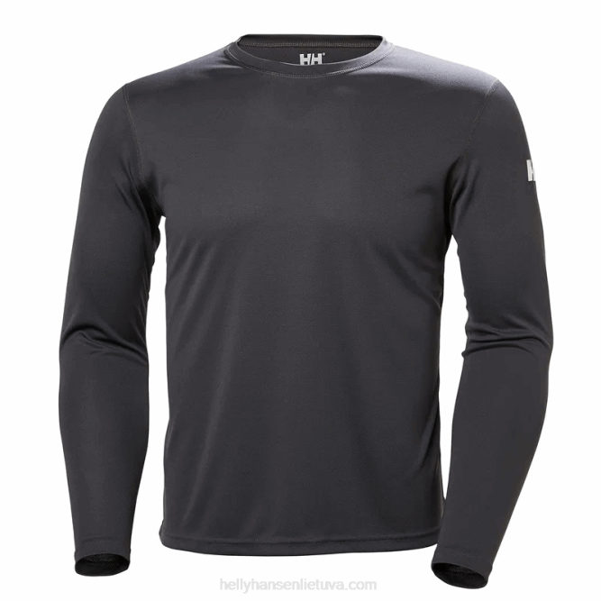N6821029 maglia tecnica da uomo a manica lunga hh Helly-Hansen bianco