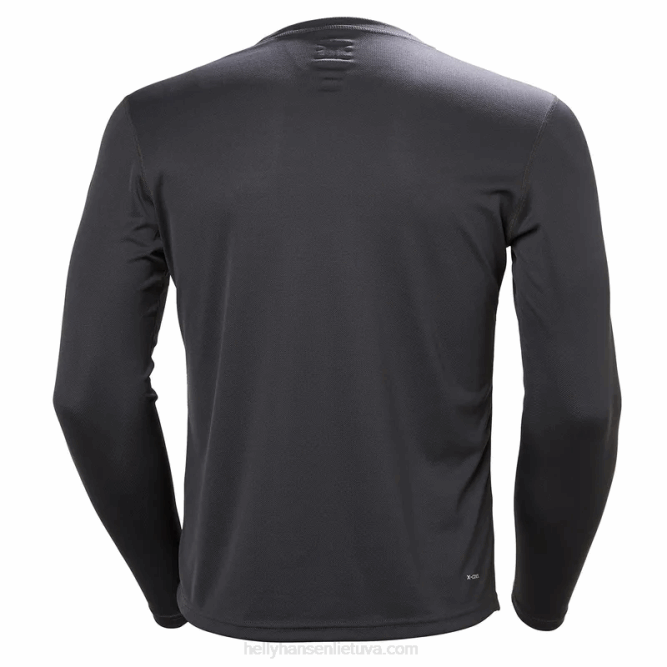 N6821029 maglia tecnica da uomo a manica lunga hh Helly-Hansen bianco