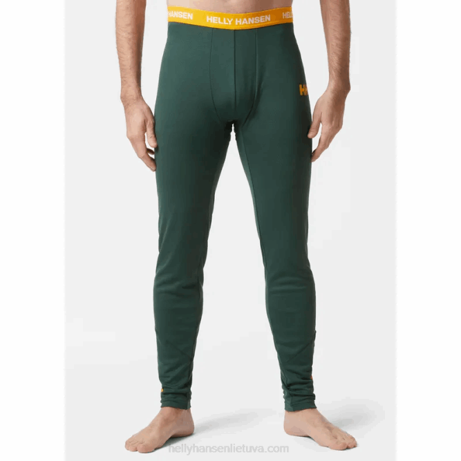 N6821033 pantaloni base layer attivi lifa da uomo Helly-Hansen fiordo profondo