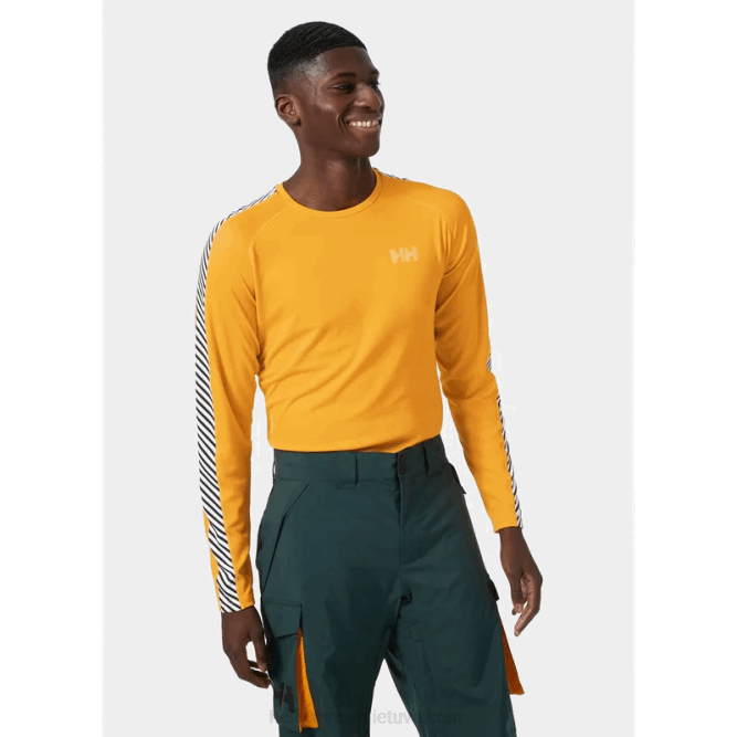 N6821036 maglia intima da uomo lifa active stripe crew Helly-Hansen Marina Militare