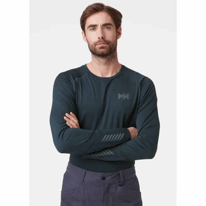 N6821043 strato base dell'equipaggio attivo lifa Helly-Hansen nero