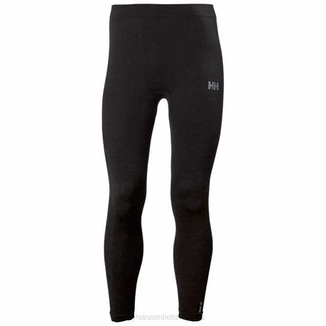 N6821053 pantaloni base layer senza cuciture h1 pro lifa da uomo Helly-Hansen nero