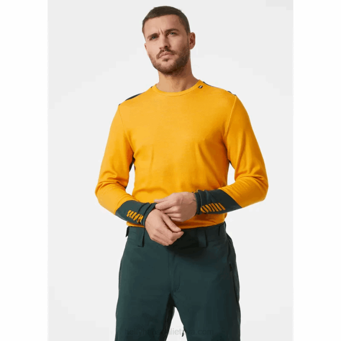 N6821072 strato base da uomo di peso medio merino lifa Helly-Hansen triplo espr