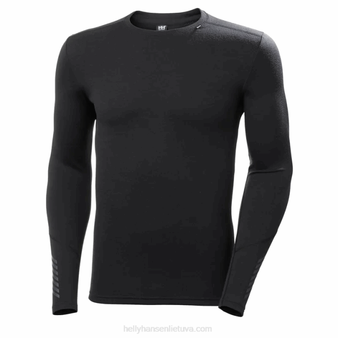 N6821076 strato base da uomo di peso medio merino lifa Helly-Hansen nebbia blu