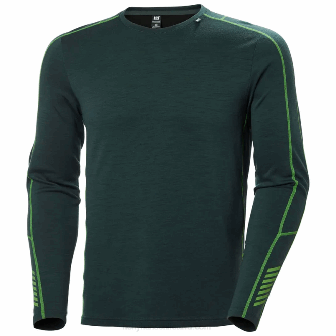N6821081 strato base 2-in-1 per l'equipaggio leggero merino lifa da uomo Helly-Hansen Marina Militare