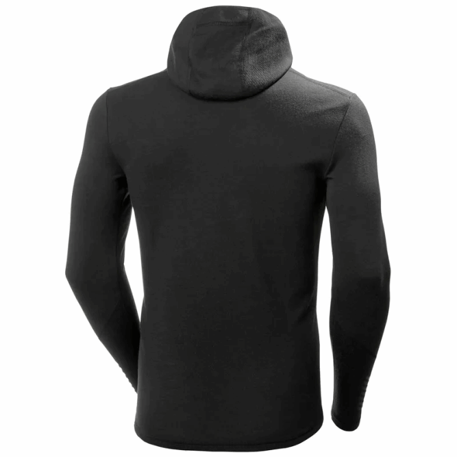 N6821089 felpa con cappuccio 2 in 1 base layer da uomo lifa merino di peso medio Helly-Hansen primavera più buia