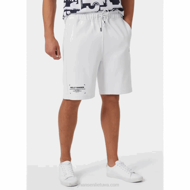 N682681 pantaloncini felpati da uomo Helly-Hansen abete rosso